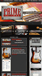 Mobile Screenshot of primeguitars.com